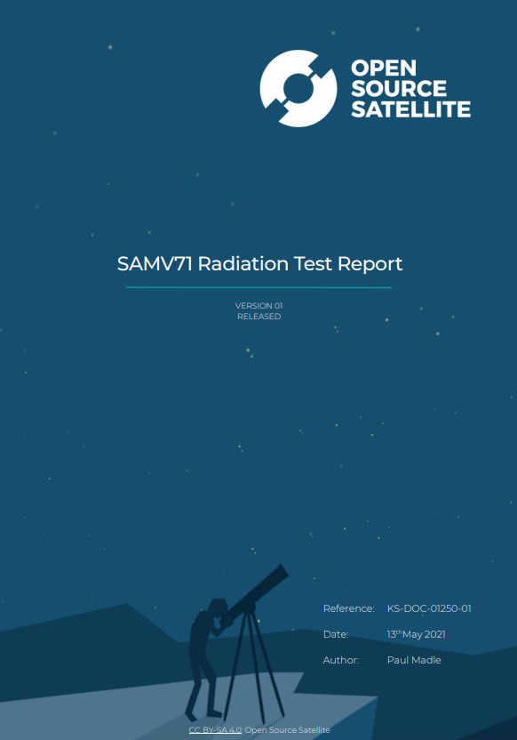 SAMV71 Radiation Test Report